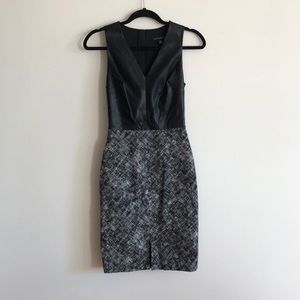 {banana republic} pleather dress
